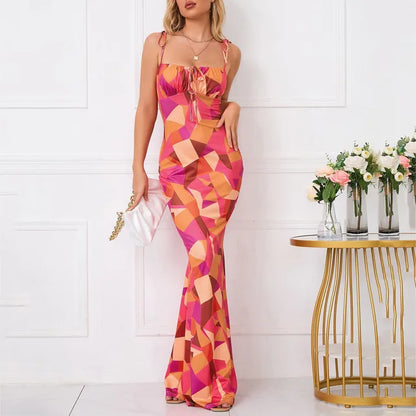 MBR™ Diana Floral Maxi Dress